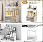 StorBin Arcylic 5-Tier Makeup & Skincare Organizer for Vanity, Bath, 2 Sets - Image 6