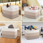 OIASKET Storage Basket for Organizing 3 Pack, Woven Baskets for Storage - Image 6