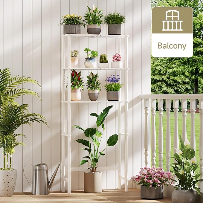 Over The Toilet Storage,3-Tier Bamboo Bathroom Shelf with Paper Holder - Image 9