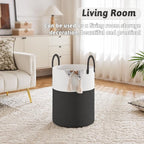 Artfeel Laundry Basket,Woven Cotton Rope Laundry Hamper,40L for Decorative Storage of Dirty Clothes,Toys and Blankets in Bathroom,Baby Room and Living Room - Image 5