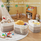 OIASKET Storage Basket for Organizing 3 Pack, Woven Baskets for Storage - Image 5