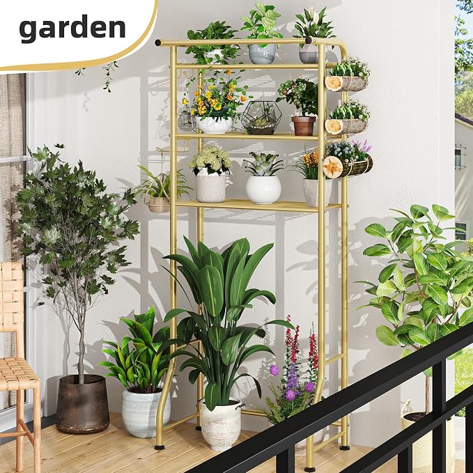 Simple Trending 3 Tier Over The Toilet Rack, Shelf Bathroom, Bathroom Stand Organizer Space Saver, Gold - Image 2