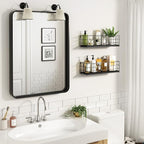 Fixwal Wire Frame Floating Shelves for Wall 4 Different Sizes, Black - Image 5