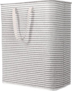 Lifewit 125L Large Collapsible Laundry Basket with Extended Handles, Grey by Lifewit
