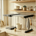 BLULEE Expandable Under Sink Organizer, No-Drill Adjustable Shelf by BLULEE