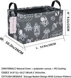 Rectangular Collapsible Laundry Basket with Side Handles, Space exploration - Image 2