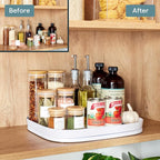 YouCopia MagicTrack Rectangle Turntable, Lazy Susan Max Cabinet Organizer - Image 6