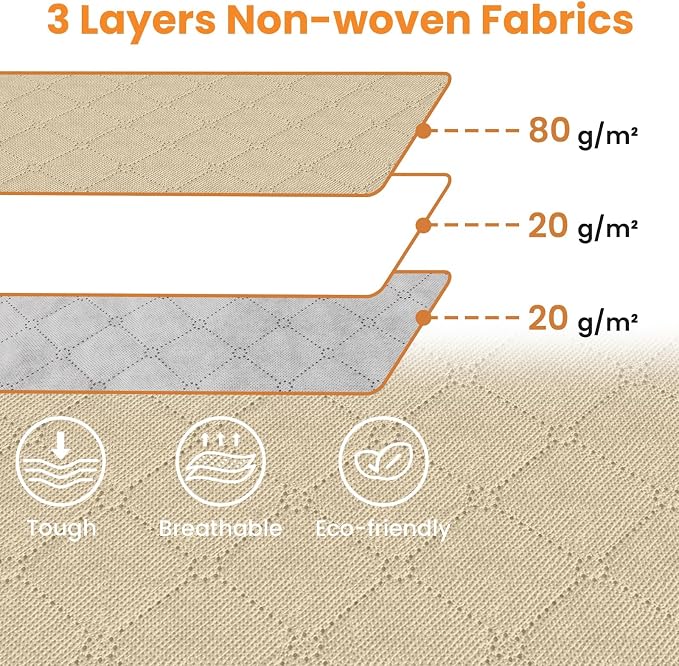 Fab totes 90L Clothes Storage, Foldable Thick Fabric Blanket Storage Bags | Foldable Containers with Zippers,Window and Handles for Organizing Bedroom, Closet, Comforter, Bedding,Dorm essentials - Image 6