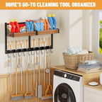 Broom and Mop Organizer Wall Mount, 2 pcs - Image 6