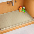 Jin&Bao Under Sink Mat 28" x 19" Waterproof Silicone Cabinet Kitchen Liner by Jin%26Bao