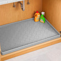 Jin&Bao Under Sink Mat 28" x 19" Waterproof Silicone Cabinet Kitchen Liner by Jin%26Bao