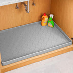 Jin&Bao Under Sink Mat 34" x 19" Waterproof Silicone Cabinet Kitchen Liner by Jin%26Bao