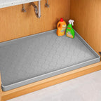 Jin&Bao Under Sink Mat 40" x 19" Waterproof Silicone Cabinet Kitchen Liner by Jin%26Bao
