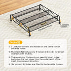 Under Bed Shoe Storage Organizer, 2 Pack Under Bed Storage Containers with Wheels for Under Bed Shoe Organizer Drawer Space Saving for bedroom - Image 8