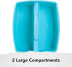 Storex Industries 13" x 11" x 6.375" Large Caddy, Teal (Pack of 2) - Image 3