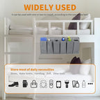 RVZONE RV Shoe Pockets 6 Large Pockets Heavy Hanging Bedside Storage Organizer with Sturdy Hooks for Shoes, Toys and Tools (Pack of 2) - Image 4