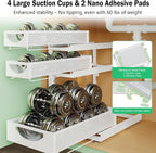 Under Sink Organizer, 2-Pack 3-Tier Pull Out Cabinet Organizers and Storage - Image 6