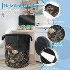 Mushrooms Forest Laundry Basket Collapsible Laundry Hamper, Oxford Cloth Storage Bin for Room/Bathroom/Bedroom/Dormitories 16" X 20.8" - Image 3