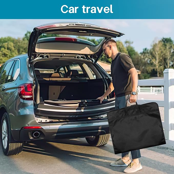 KIMBORA 54" Garment Bag for Travel, Gusseted Suit Bags for Men With Handle Garment Bags for Hanging Clothes Storage Suit Cover for Dress, Coats, Jackets, Shirts - Image 4