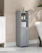 Hzuaneri Bathroom Storage Cabinet, Narrow Toilet Paper Cabinets with Doors - Image 3
