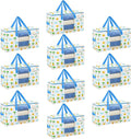 VENO Moving Bags, Wide Open Top, Clear Window, Tropical Island, 10 Pack by Veno