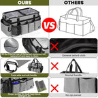 Extra large Cleaning Caddy Bag Built-in hard plastic Aluminum foil lining - Image 4