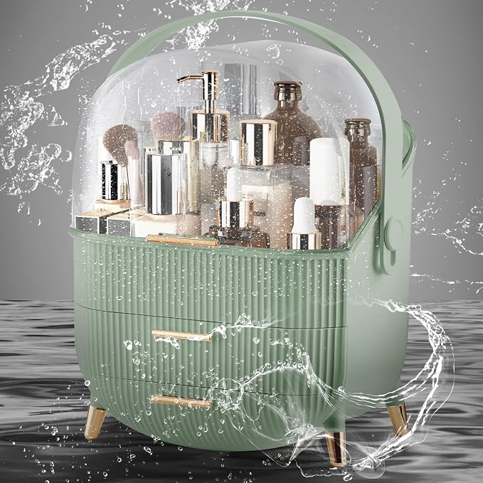 Makeup Organizer for Vanity, Large Capacity Skincare Organizer Countertop - Image 5