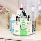 Sorbus Lazy Susan Organizer, Clear Turntable Organizer (Flat 2 Pack) - Image 7