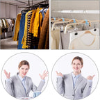100PCS Clothes Hanger Connector Hooks,Hangers Organizer Smart Closet Space Saver Pack for Closet Space Savers and Organizer Closets(Colorful) - Image 6