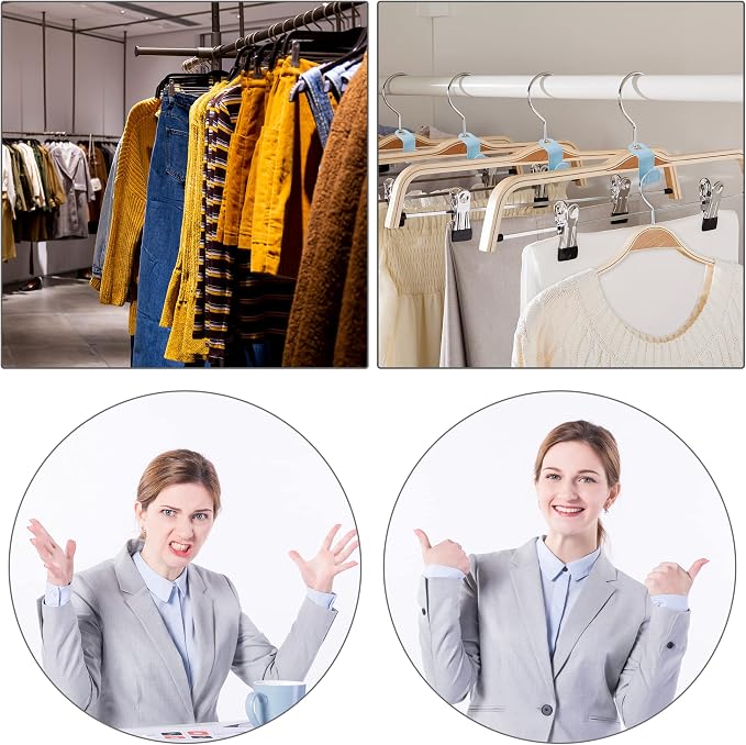 100PCS Clothes Hanger Connector Hooks,Hangers Organizer Smart Closet Space Saver Pack for Closet Space Savers and Organizer Closets(Colorful) - Image 6
