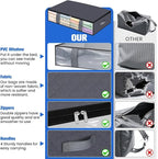 TasticTotes 8 Pack Under Bed Storage Containers, 75L Blanket Storage Bags - Image 6