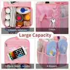 Hanging Mesh Shower Caddy Portable for College Dorm Room Essentials Pink - Image 5