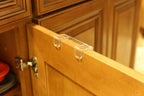 Deco Brothers Over Cabinet Door Organizer, Silver - Image 2