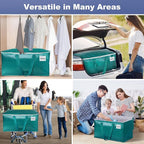 StorageRight Moving Bags, Moving Boxes, 93L 6-Pack Sotrage Bags Totes,Green - Image 7
