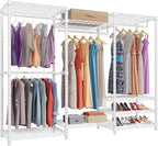 VIPEK V5 Heavy Duty Clothes Rack, Freestanding Modular Closet System, White by VIPEK