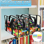 6 Pcs XXL Toy Storage Bags with Labels Reusable Clear Toy Organizer - Image 6