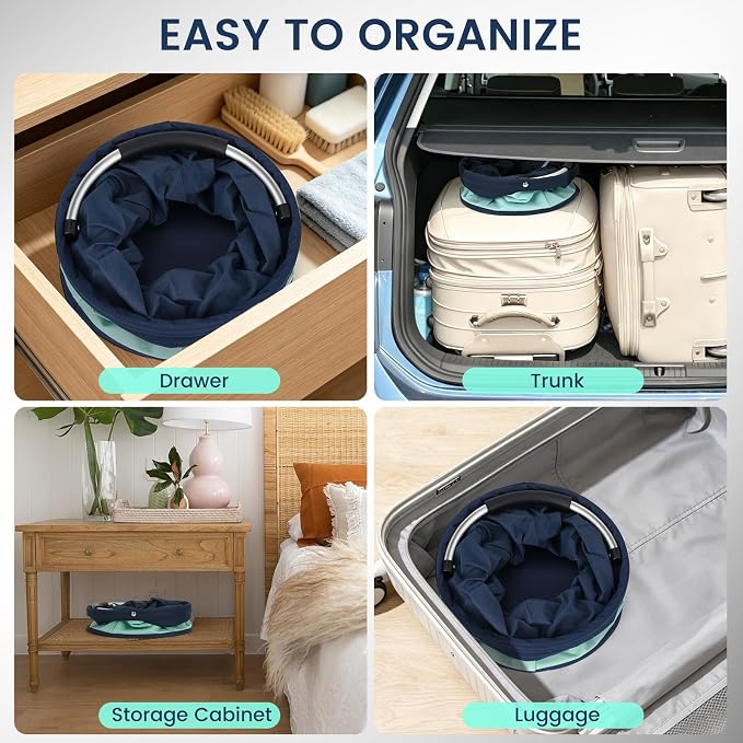 17L Cleaning Supply Caddy with Handle for Cleaning Supplies Organizer - Image 5