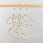 Clothes Hanger Connector Hooks, 36 Pack Gold Metal Cascading Extender Clips, Sturdy Mini Hanger Hooks for Velvet Hangers, Closet Space Saving Organizer - Image 9