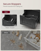 VASAGLE Floor Storage Cabinet, Farmhouse, 4 Drawers and 1 Door,32.3" H - Image 4