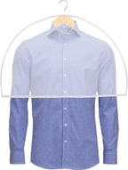 Shoulder Covers Plastic Hanger Covers, Clear, 24"x12"x2", 12 Pack - Image 5