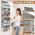 Over The Door Organizer Storage behind Door Hanging Organizer for Nursery - Image 6