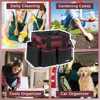 SCAVATA Compact Wearable Cleaning Caddy with Handle & Shoulder Straps - Image 7