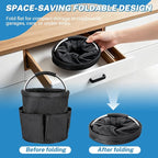 MAOPINER 17L Cleaning Caddy, 6 Pockets Foldabl Storage Tote with Handle - Image 4