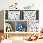 Collapsible Storage Basket Collapsible Fabric Laundry Basket with Handles - Image 7