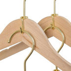 Clothes Hanger Connector Hooks, 36 Pack Gold Metal Cascading Extender Clips, Sturdy Mini Hanger Hooks for Velvet Hangers, Closet Space Saving Organizer - Image 8