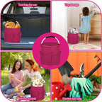17L Cleaning Caddy for Cleaning Supplies with Handle,Cleaning Supplies Organizer Bucket for Home Garden - Image 7