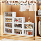 Wise Oannes Closet Organizers and storage, Storage cabinet with Wheels - Image 5