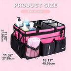 Extra-Large Wearable Cleaning Caddy With Detachable Divider,Cleaning Caddy For Cleaning Supplies Large Cleaning Supply Caddy With Adjustable Shoulder Strap & Waist Belt For Cleaners - Image 2