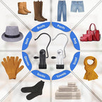 24 Pack Boot Hangers Clips for Closet, Heavy Duty Pants Hangers with Clips - Image 4