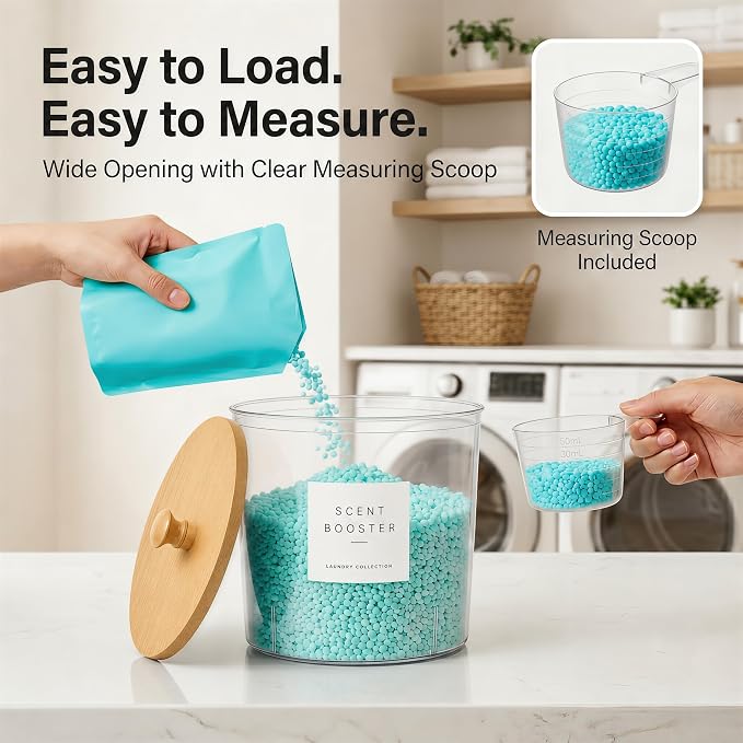 Laundry Room Organization Set, 3 Laundry Containers, 3 detergent dispenser - Image 6